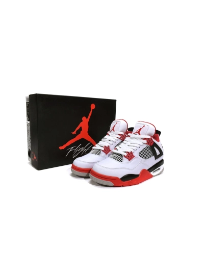 POP  Jordan 4 Retro Fire Red (2020), DC7770-160 01