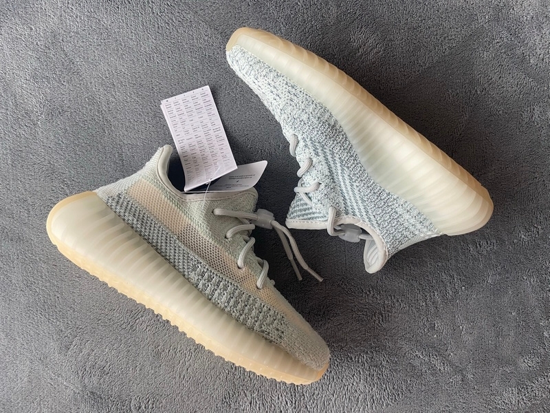 POP  KIDS Yeezy Boost 350 V2 Cloud White Reflective, FT5317   
