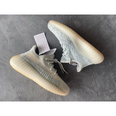 POP  KIDS Yeezy Boost 350 V2 Cloud White Reflective, FT5317    01