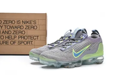 PKGoden  Air VaporMax 2021 FK Particle Grey Liquid Lime, DH4084-003  01