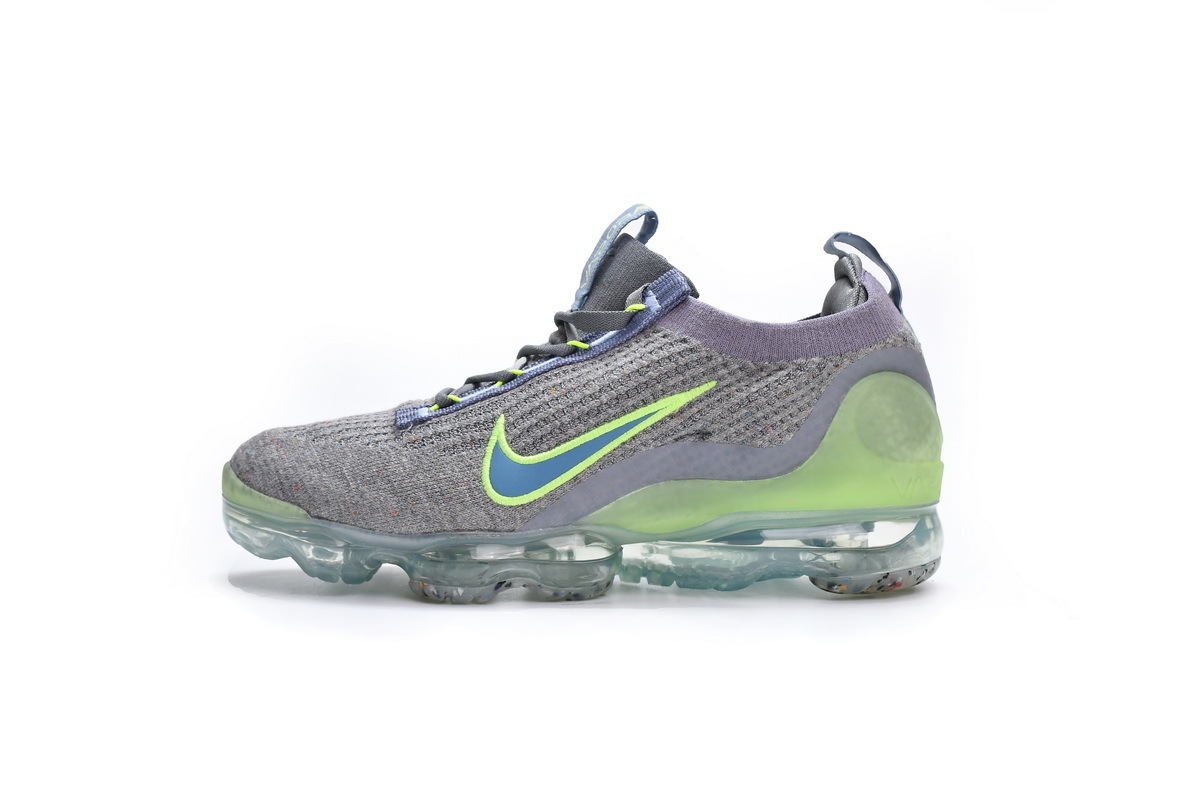 PKGoden  Air VaporMax 2021 FK Particle Grey Liquid Lime, DH4084-003 