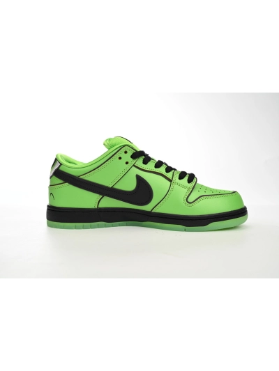PKGoden  The Powerpuff Girls x Nike SB Dunk Low Buttercup FZ8319-300 02