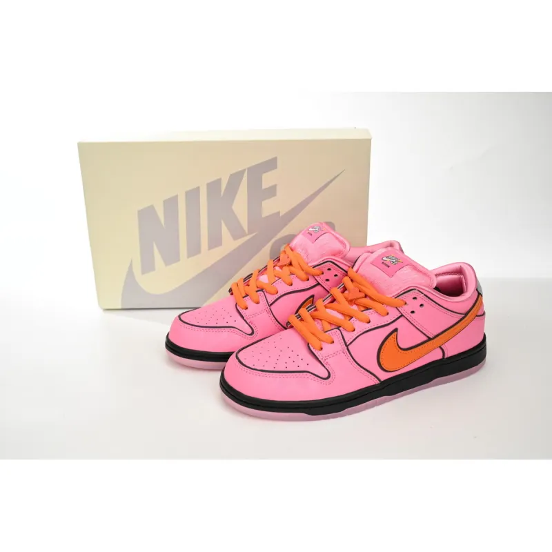 PKGoden  The Powerpuff Girls x SB Dunk Low Blossom FD2631-600