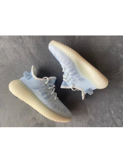 POP KIDS Yeezy Boost 350 V2 Mono Ice, GW2869 01