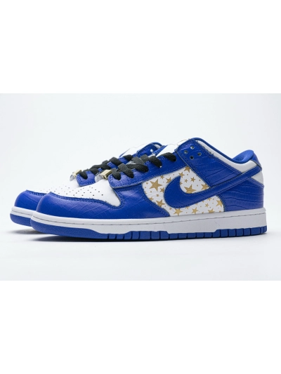 PKGoden  SB Dunk Low Blue Stars, DH3228-100 01