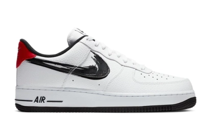 POP  Air Force 1 Low Brushstroke White Black, DA4657-100 01