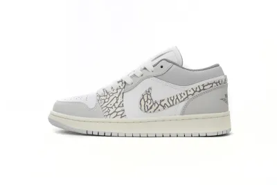 POP Jordan 1 Low PRM Smoke Grey Elephant, DH4269-100 02