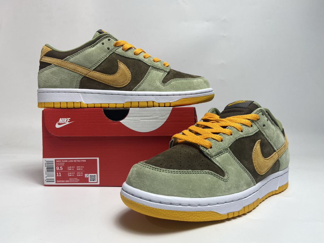 PKGoden  Dunk SB Low Dusty Olive, DH5360-300