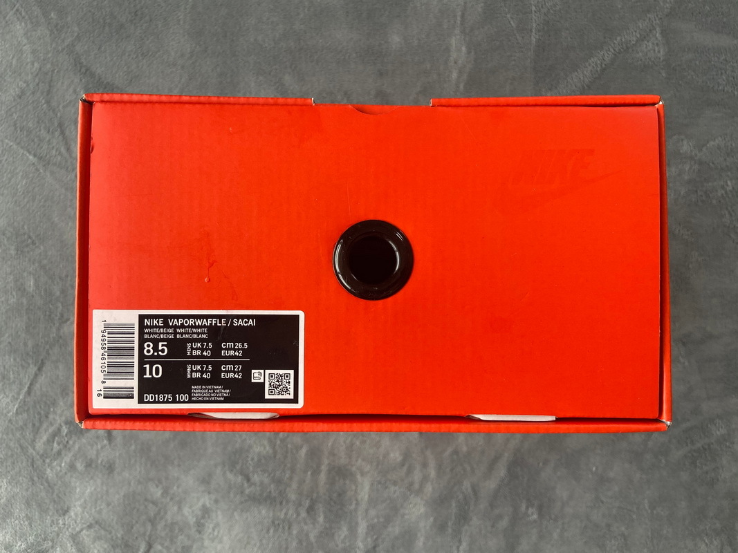 PKGoden  Sacai x Nike VaporWaffle White,  DD1875-100