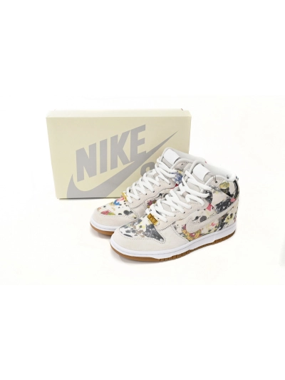 PKGoden  SB Dunk High Supreme Rammellzee， FD8779-100 01