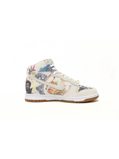 PKGoden  SB Dunk High Supreme Rammellzee， FD8779-100 02