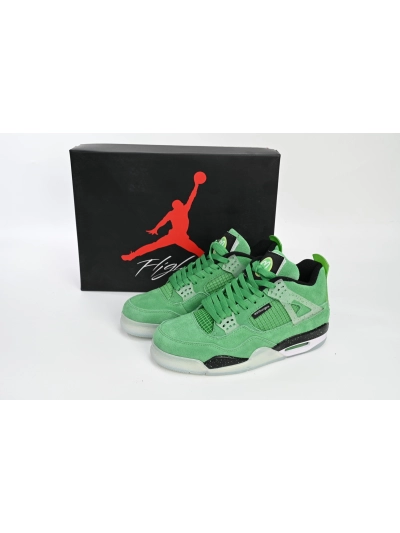 PKGoden Jordan 4 Retro Emerald Green Blac, AJ4-904284 02