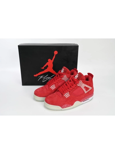 PKGoden Jordan 4 Retro Wine red ink splashing, AJ4-904282 02