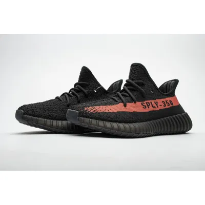 POP Yeezy Boost 350 V2 Core Black Red , BY9612 02