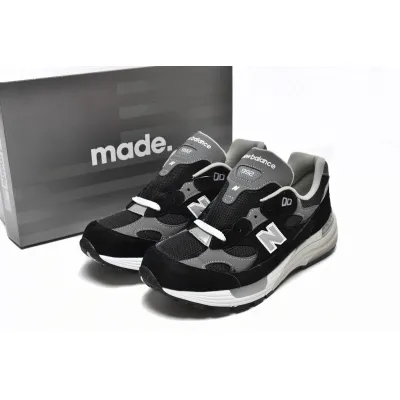 PKGoden  New Balance 992 Black Ash ,M992EB 01