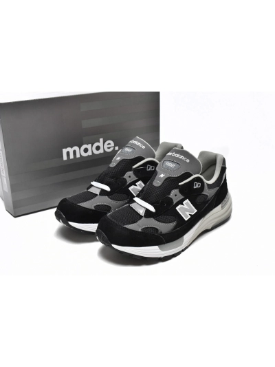 PKGoden  New Balance 992 Black Ash ,M992EB 01