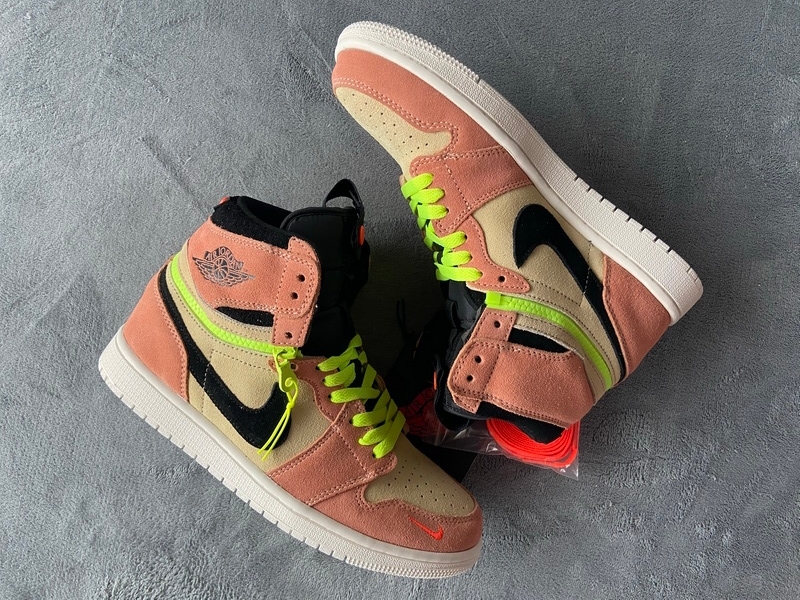 PKGoden  |  Jordan 1 High Switch Peach, CW6576-800