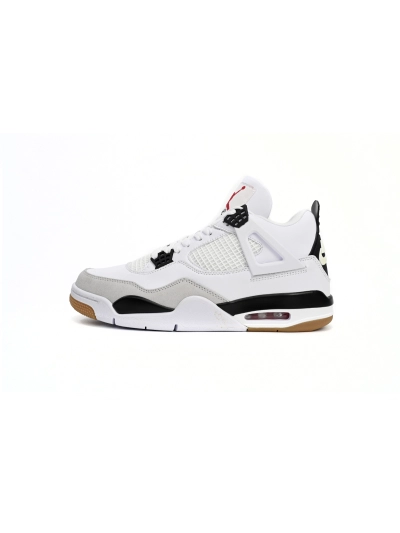 PKGoden Jordan 4 SB White Black,DR5415-100 01