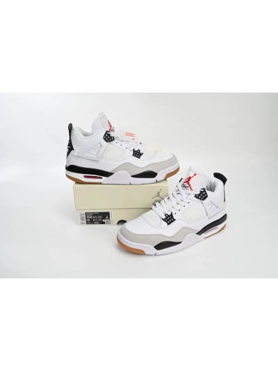 PKGoden Jordan 4 SB White Black,DR5415-100 02