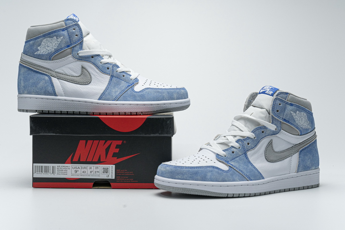 POP  Jordan 1 Retro High OG Hyper Royal, 555088-402