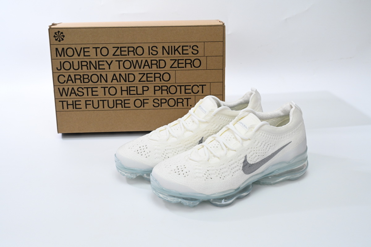 POP  Air VaporMax 2023 Flyknit White Pure Platinum, DV6840-100