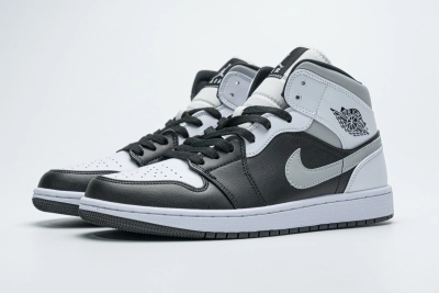 POP  Jordan 1 Mid White Shadow, 554724-073 01