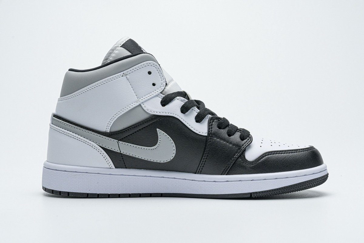 POP  Jordan 1 Mid White Shadow, 554724-073