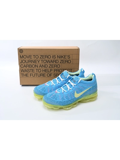 POP  Air VaporMax 2023 Flyknit Baltic Blue Citron Tint, DV1678-400 01