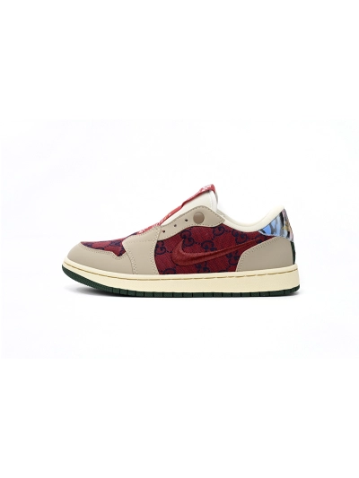 POP Jordan 1 Low Red Zebra, AV3918-758 02