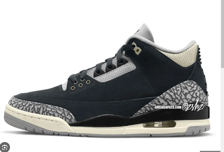 PKGoden  JORDAN 3 OFF NOIR, CK9246-001