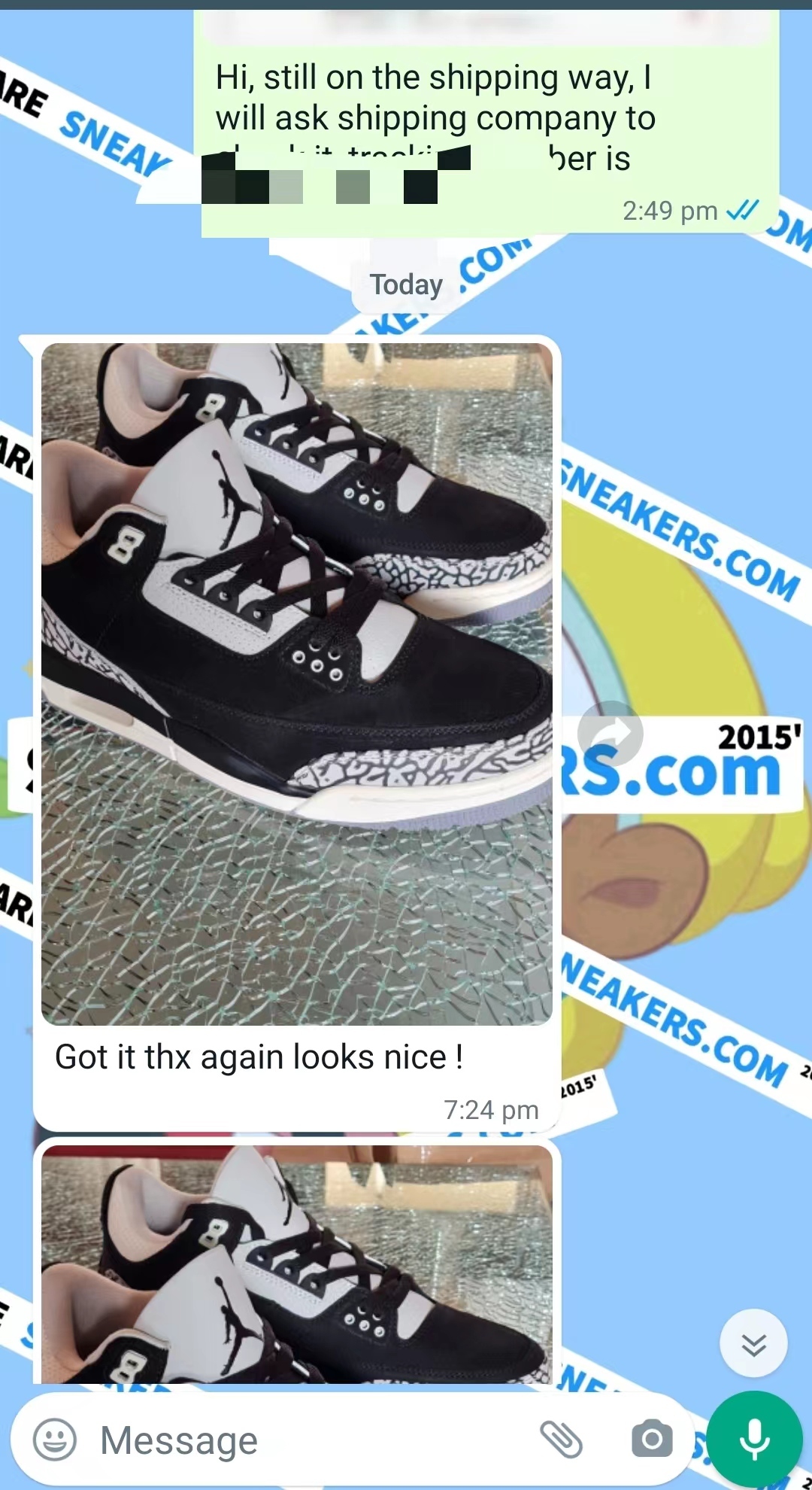 PKGoden  JORDAN 3 OFF NOIR, CK9246-001