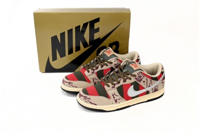 PKGoden SB Dunk Low Freddy Krueger, 313170-202 02