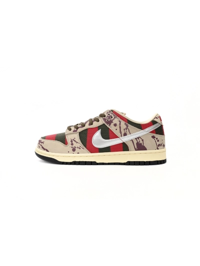 PKGoden SB Dunk Low Freddy Krueger, 313170-202 01