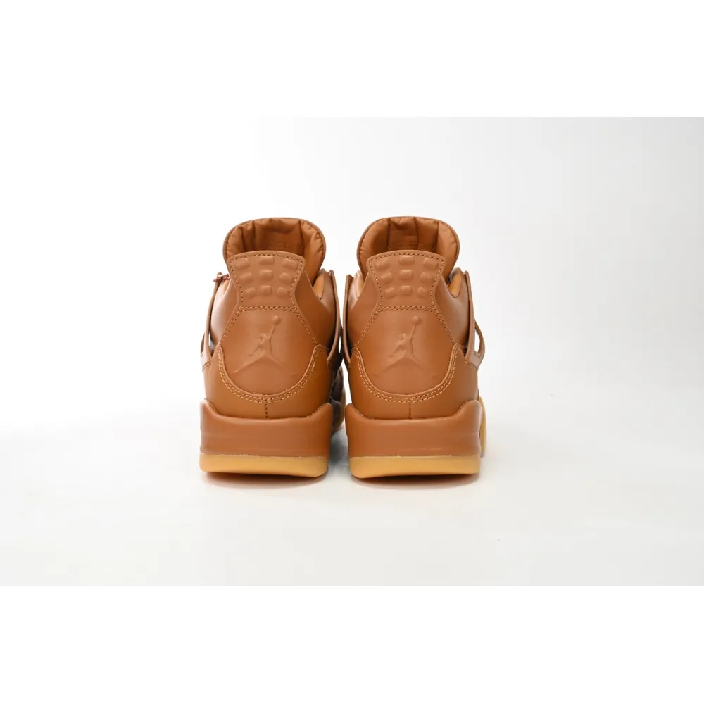Free Shipping: PKGoden Jordan 4 Retro Ginger Wheat, 819139-205