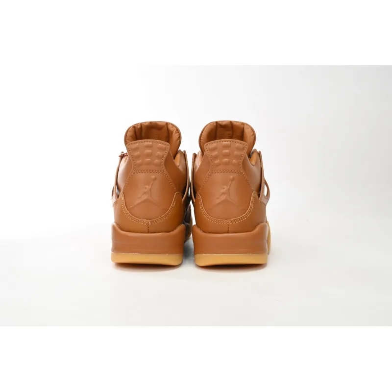 Free Shipping: PKGoden Jordan 4 Retro Ginger Wheat, 819139-205
