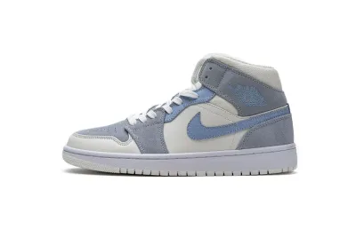 POP  Jordan 1 Mid Mixed Textures Blue, DA4666-100 02