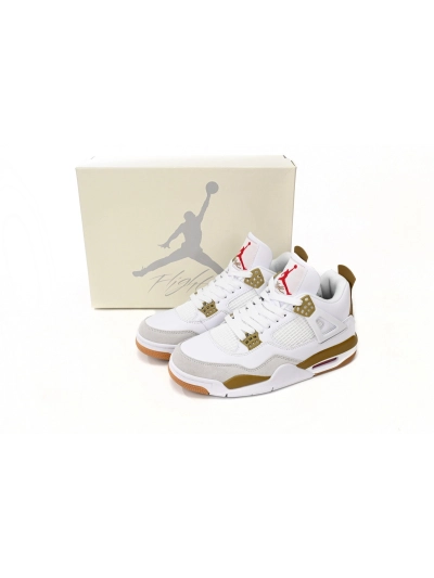 PKGoden Jordan 4 Sb White Brown, DR5415-120 02