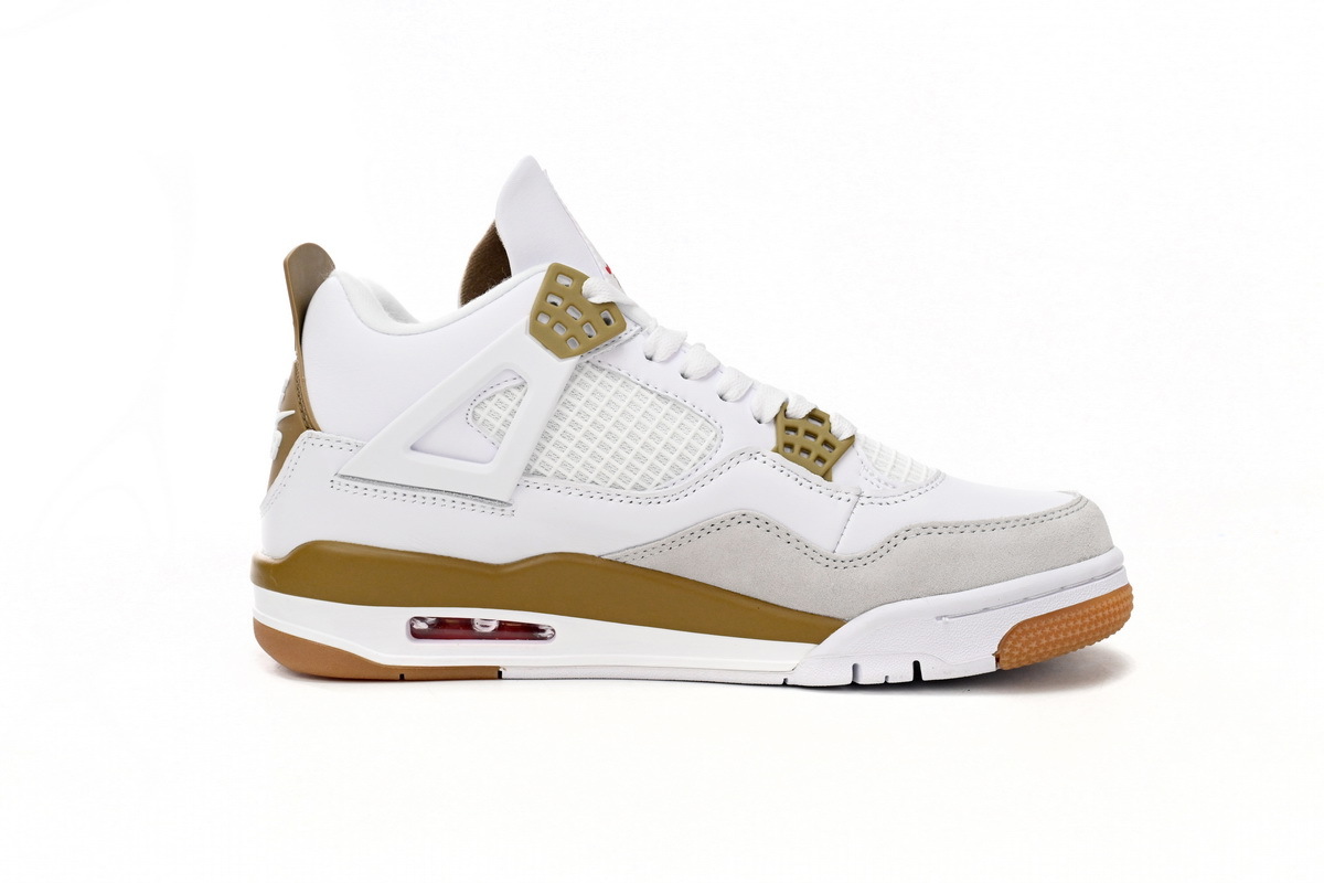 PKGoden Jordan 4 Sb White Brown, DR5415-120
