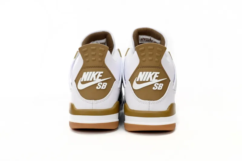 PKGoden Jordan 4 Sb White Brown, DR5415-120