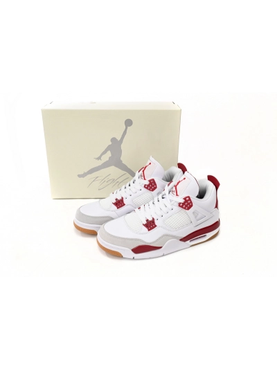 PKGoden Jordan 4 Sb White Red, DR5415-160 02