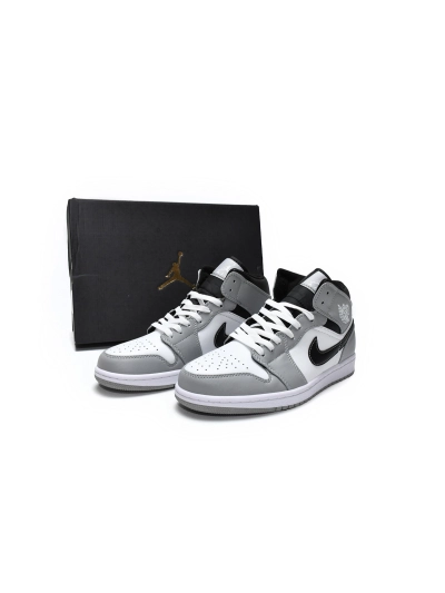 POP  Jordan 1 Mid Light Smoke Grey Anthracite, 554724-078 01