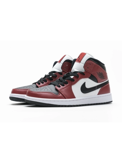 POP  Jordan 1 Mid Chiago red, 554725-069 01