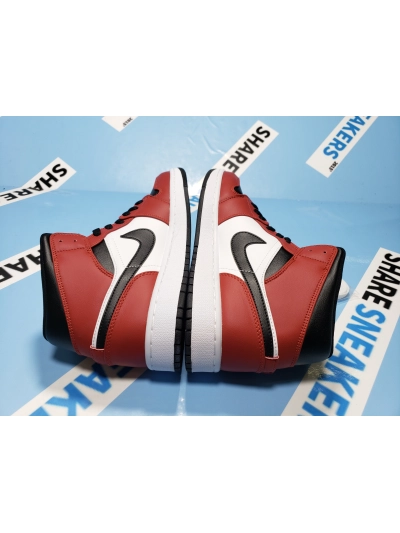 POP  Jordan 1 Mid Chiago red, 554725-069 02
