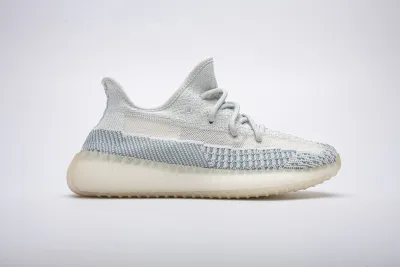 POP  Yeezy Boost 350 V2 Cloud White (Non-Reflective), FW3043 02