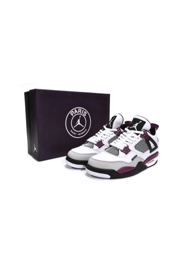 PKGoden Jordan 4 Retro PSG Paris Saint-Germain,  CZ5624-100 02