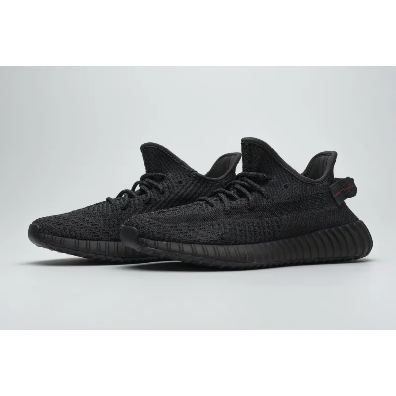  BootsMasterLin Yeezy Boost 350 V2 Black (Non-Reflective), FU9006 the best replica sneaker 