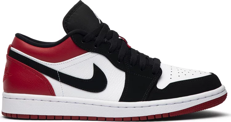 POP  Jordan 1 Retro Low OG Black Toe, CZ0790-106