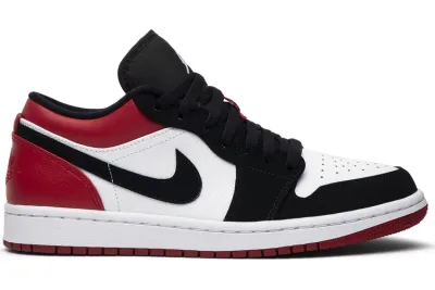 POP  Jordan 1 Retro Low OG Black Toe, CZ0790-106 02