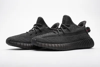 POP Yeezy Boost 350 V2 Static Static Black (Reflective), FU9007 01