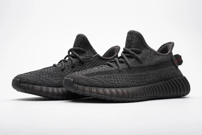 POP Yeezy Boost 350 V2 Static Static Black (Reflective), FU9007 01